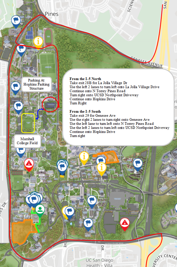 Powwow Driving Directions